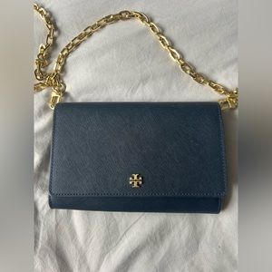 Navy Tory Burch crossbody bag